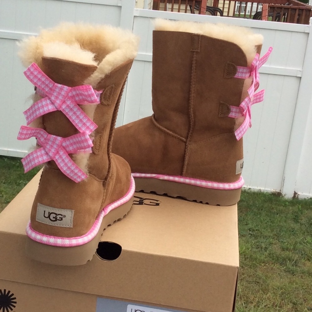 Ugg Bailey Bow Gingham - Picture 3 of 6